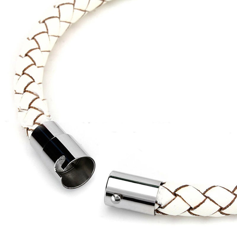 RUTICH 10sets Leather Cord End Cap/Magnetic Clasp with Locking Mechanism (Fit 3mm Cord)â€¦ - Image 3
